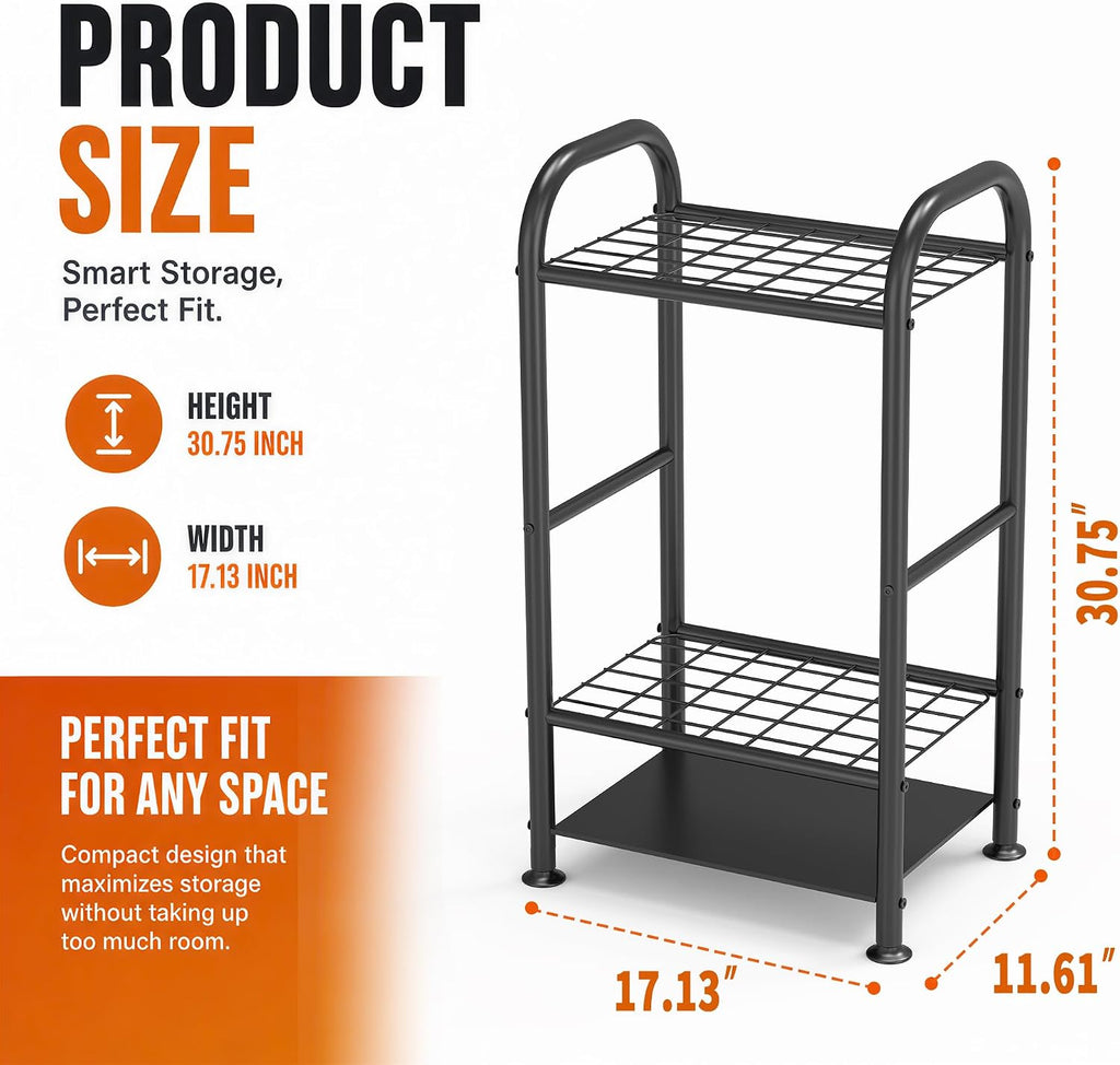 Garden Tool Organizer, Yard Tool Tower Rack