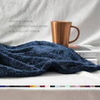 Exclusivo Mezcla Plush Fuzzy Fleece Bed Blanket Twin Size, Super Soft, Fluffy - Image 5