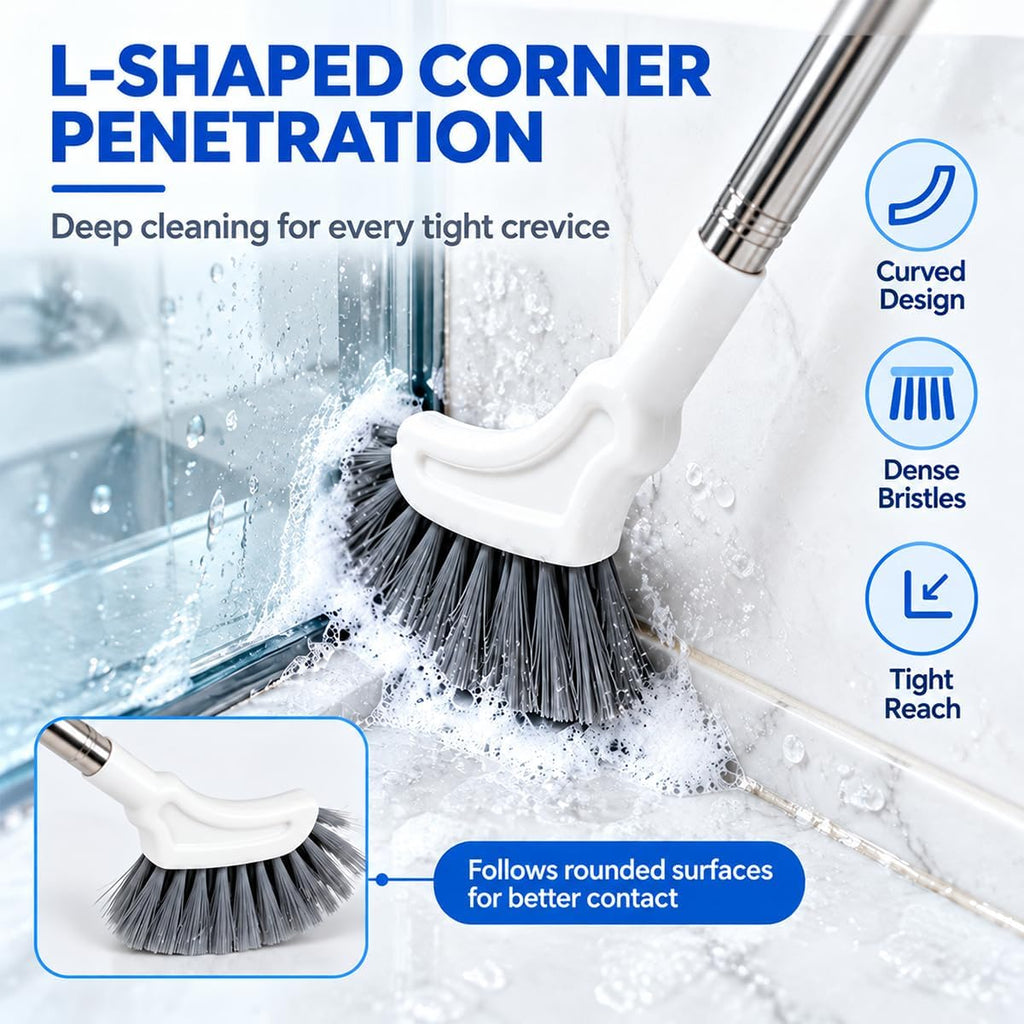 Revice Cleaning Brush,Extendable Crevice Cleaning Brush 2PCS