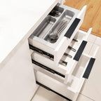 50 Pack Modern Kitchen Cabinet Handles, Finger Pulls for Cabinets