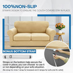 XINEAGE 2026 New 4 Pieces Extra Large Couch Covers - Image 4