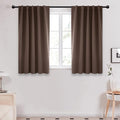Deconovo Blackout Curtains, Thermal Insulated, W42 x L54 2 Panels, Back Tab by Deconovo