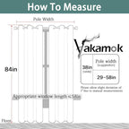 Yakamok Room Darkening Grommet Window Drapes Thermal Insulated Light Blocking - Image 7