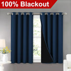 NICETOWN 100% Blackout Curtains - Image 2
