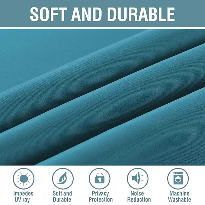 H.VERSAILTEX Window Treatment Blackout Curtains - Image 4