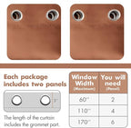 MIULEE Blackout Curtains 96 Inches Long - Image 6