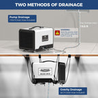 ALORAIR 70 Pints Crawl Space/Commercial Dehumidifier with Pump(Helios MP35)
