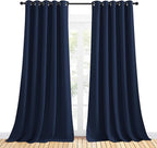 NICETOWN Blackout Draperies Curtains, All Season Thermal Insulated Solid - Image 2