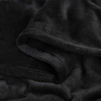 BEDELITE Fleece Blanket Black Throw Blankets - Image 9