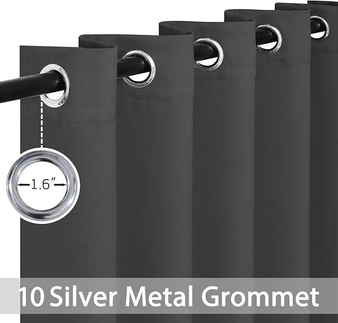 Yakamok 63 Inch Long Blackout Curtains - Image 2