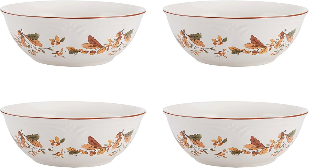 Pfaltzgraff Autumn Berry 16 Piece Dinnerware Set, Service for 4, Multi Colored