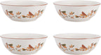 Pfaltzgraff Autumn Berry 16 Piece Dinnerware Set, Service for 4, Multi Colored