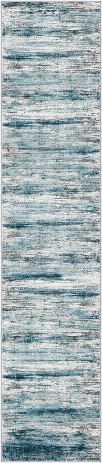 KOZYFLY Modern Abstract Hallway Runner Rug, 2.6x12 Washable Rug Runner Non-Slip - Image 8