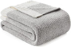 Snuggle Sac Buttery Grey Throw Blanket by SnuggleSac