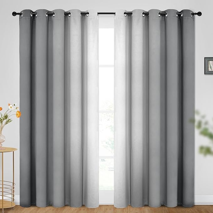 SimpleHome Ombre Room Darkening Curtains by SimpleHome