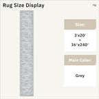 Soalmost 3x20 Hallway Runner Rug - Image 5