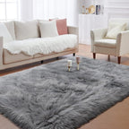 Fluffy Area Rug, Soft Shag Fuzzy Rugs - Image 3