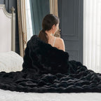 Cozy Bliss Faux Fur Throw Blanket - Image 3