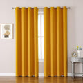 ChrisDowa Grommet Room Darkening Curtains by ChrisDowa