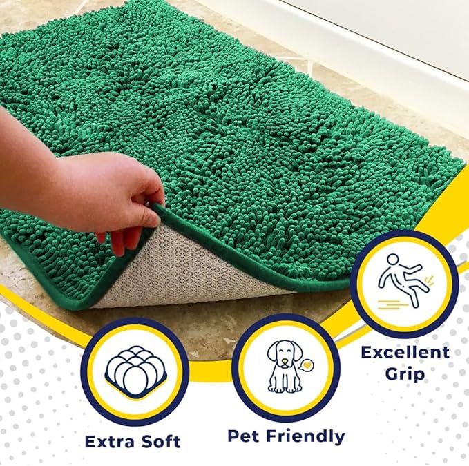Muddy Mat® | Super Absorbent Door Mat Indoor, Microfiber Quick Dry Chenille - Image 2