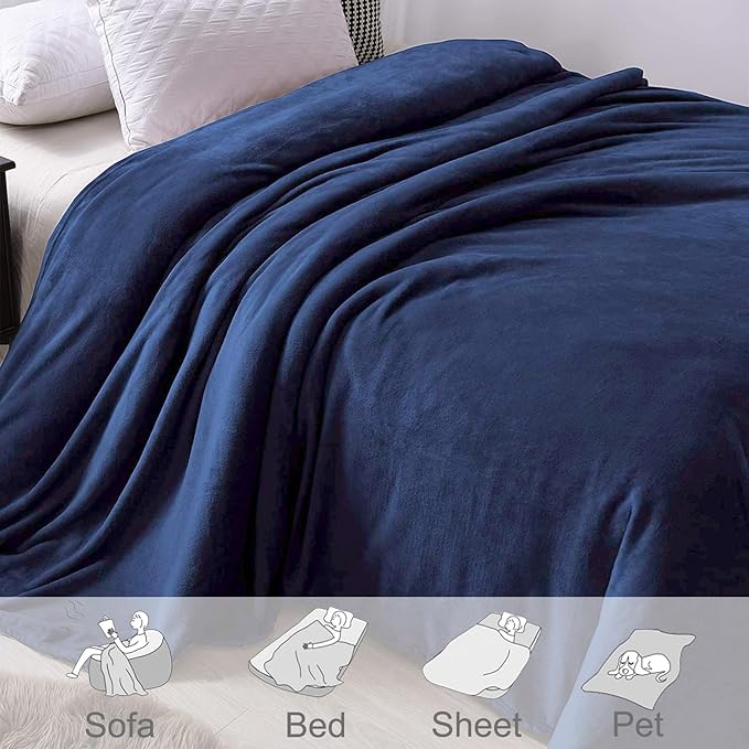 Exclusivo Mezcla Fleece Blankets Queen Size - Image 5