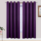 Yakamok Purple Blackout Curtains by Yakamok