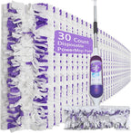 Disposable Mop Pads for S.wiffer PowerMop Multi-Surface Mopping Pad Refills | Safe on All Finished Floors | Compatible with Swiffer PowerMop 10 Count