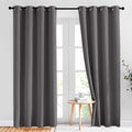 NICETOWN Gray Blackout Curtains by NICETOWN
