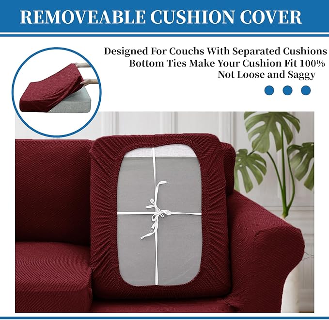 XINEAGE 2026 New 4 Pieces Couch Covers - Image 4