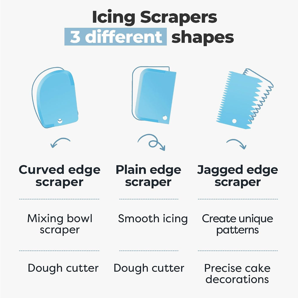 Kootek Cake Decorating Kit with Turntable Baking Supplies for Beginner Pros