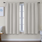 Simplebrand Ava Natural Blackout Curtains by Simplebrand