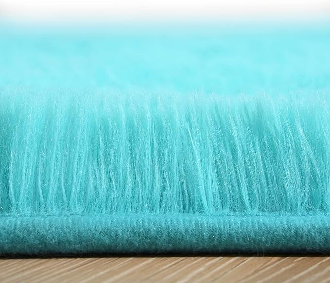 Amearea Premium Soft Area Rug 4x5.3 Feet, Fluffy Carpet - Image 7