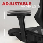 Staples Dexley Ergonomic Mesh Task Chair, Lumbar Support, Swivel, Black