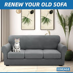 XINEAGE 2026 New 4 Pieces Extra Large Couch Covers - Image 3