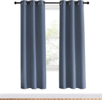 NICETOWN Blackout Curtains for Bedroom, Stone Blue, Home Decoration Thermal - Image 2