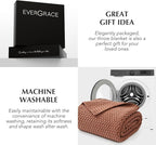 EVERGRACEHOME Chunky Chenille Knit Throw Blanket - Image 9
