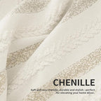Boho Sofa Covers for 2 Cushion Couch, Chenille Sofa Slipcover for Pets Washable - Image 7