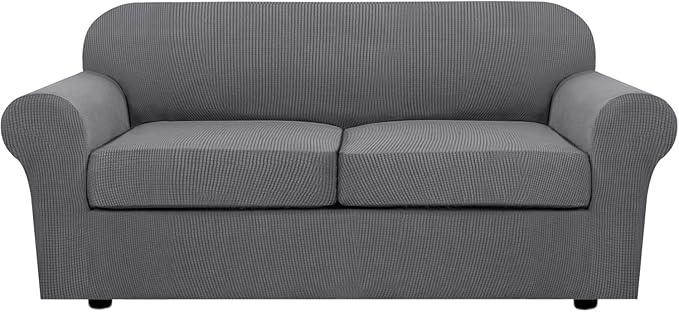 H.VERSAILTEX 3 Piece Stretch Sofa Covers by HVERSAILTEX