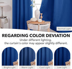 Deconovo Rod Pocket and Back Tab Blackout Curtains - Image 6