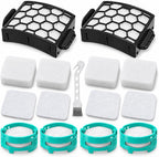 LA802 Filters and Brush Roller Kit Compatible with Shark LA802 LA742 Vacuum