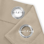LEMOMO Khaki Thermal Blackout Curtains/52 x 72 Inch/Set of 2 Panels Room - Image 5