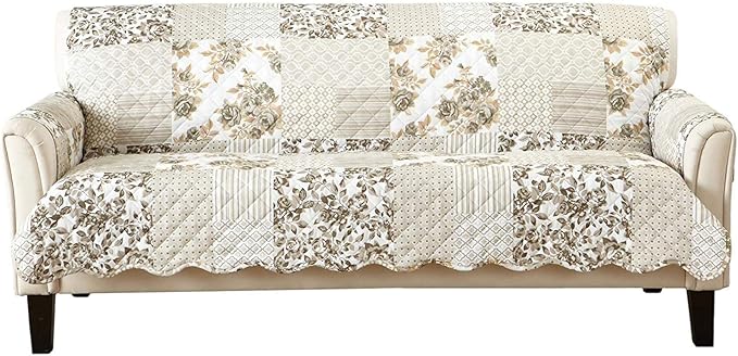 Great Bay Home Reversible Patchwork Sofa Cover by GreatBayHome