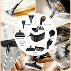 Steam Cleaner for Home, 6 Adjustable Levels, Dual Control