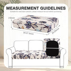 hyha 14Pcs Patio Cushion Covers, Stretch Outdoor Couch Cushion Covers, Washable - Image 2