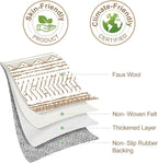 Nakagishi Area Rug Living Room Rugs: 5x7 Machine Washable Boho Large Neutral - Image 9