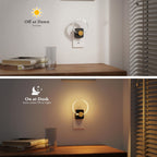 JandCase Night Light, Night Lights Plug into Wall, Dimmable Nightlight