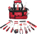 Basic Tool Kit - Tool kit for Home,Apartement,Dorm and Office.Starter Household Tool Set for Beginner,Women,New College for Home Repair,Daily Maintenance or DIY (155pcs-1new)