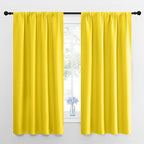 NICETOWN Bright Yellow Blackout Curtains 63 inches Long by NICETOWN
