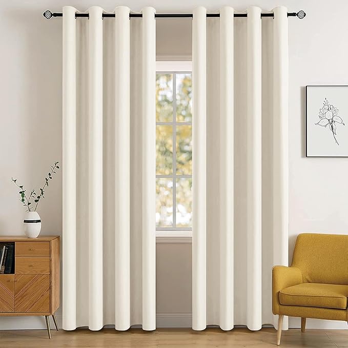 MIULEE Blackout Curtains for Bedroom Living Room Thermal Insulated Room by MIULEE