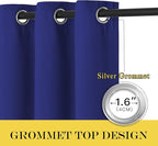 NICETOWN Bedroom Blackout Curtains Panels - Image 6
